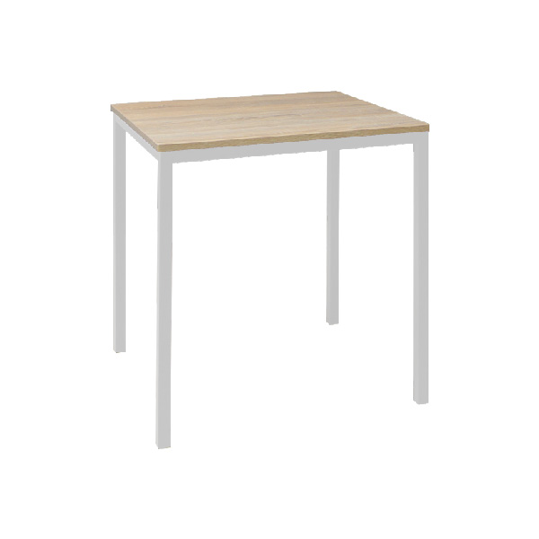 ROMY 70X70 BLANC / CHNE SONOMA